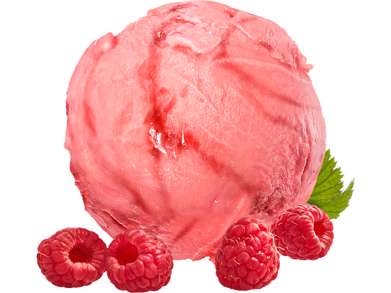 Vadelmasorbetti 5 litraa