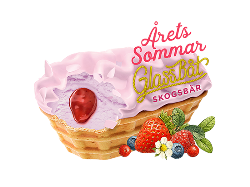 Vuoden KesäJäätelövene 2026 - Metsämarja