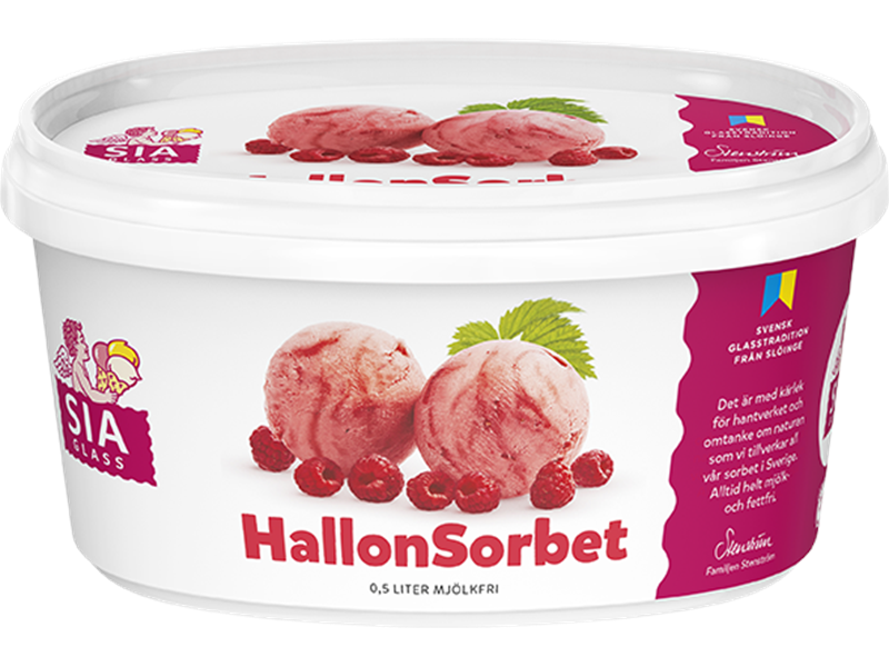 Vadelmasorbetti 0,5 l