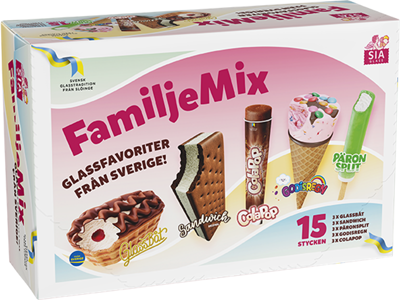 Familjemix 15-pack
