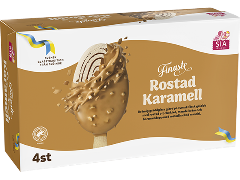 Finaste Rostad Karamell 4 st